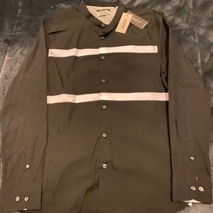 Reaction Kenneth Cole Button Up (No Collar)